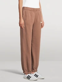 Carob Cuffed Sport Sweatpants