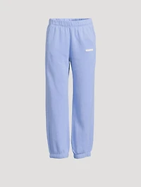 Ocean Blue Cuffed Sport Sweatpants