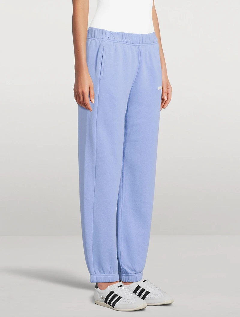 Ocean Blue Cuffed Sport Sweatpants