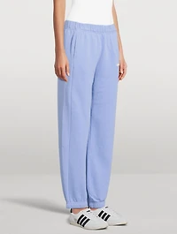 Ocean Blue Cuffed Sport Sweatpants