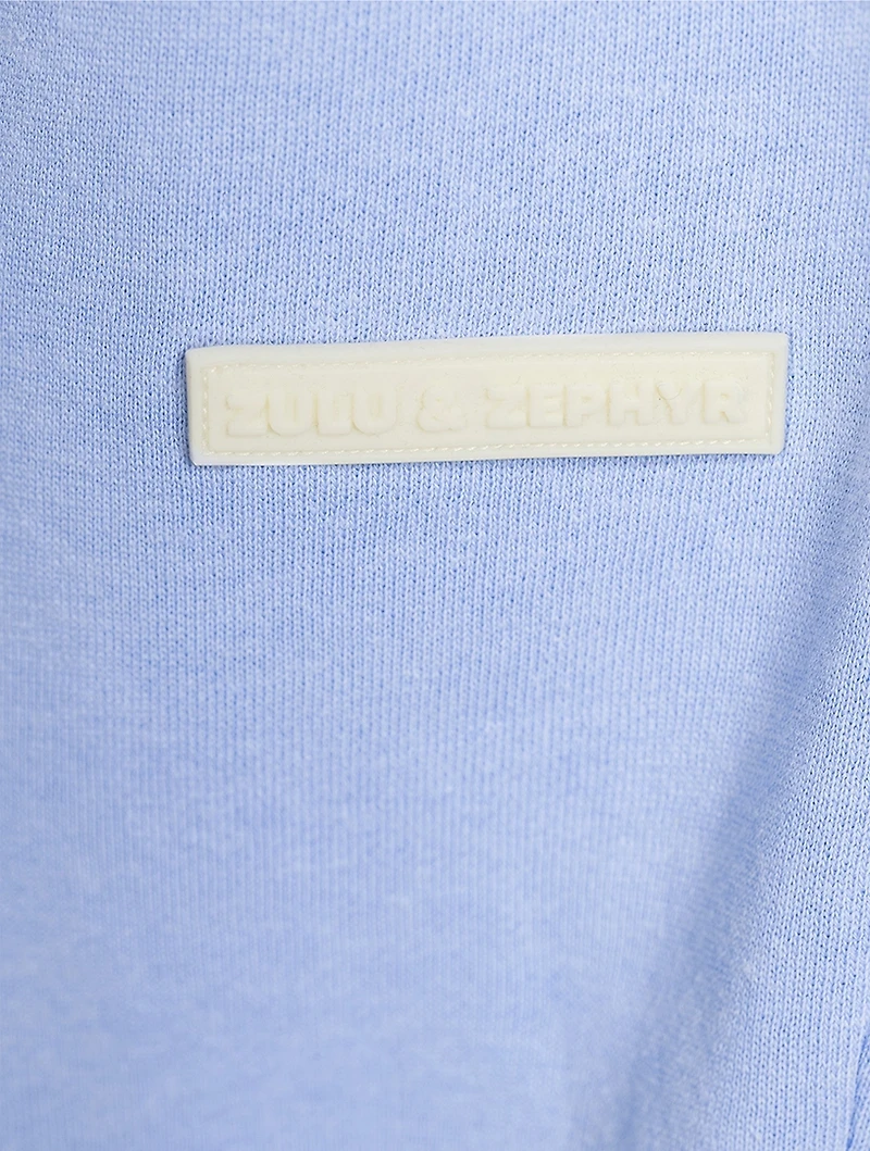 Ocean Blue Cuffed Sport Sweatpants