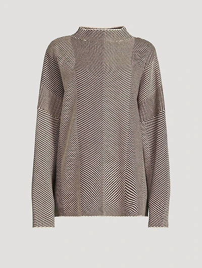 Herringbone Knit Sweater