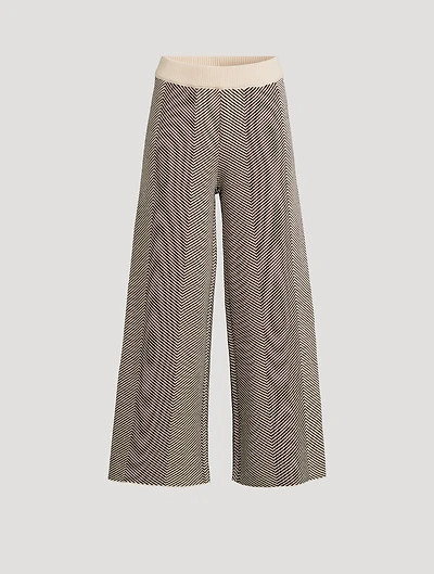Herringbone Knit Pants