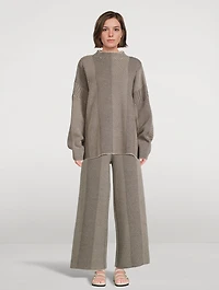 Herringbone Knit Pants