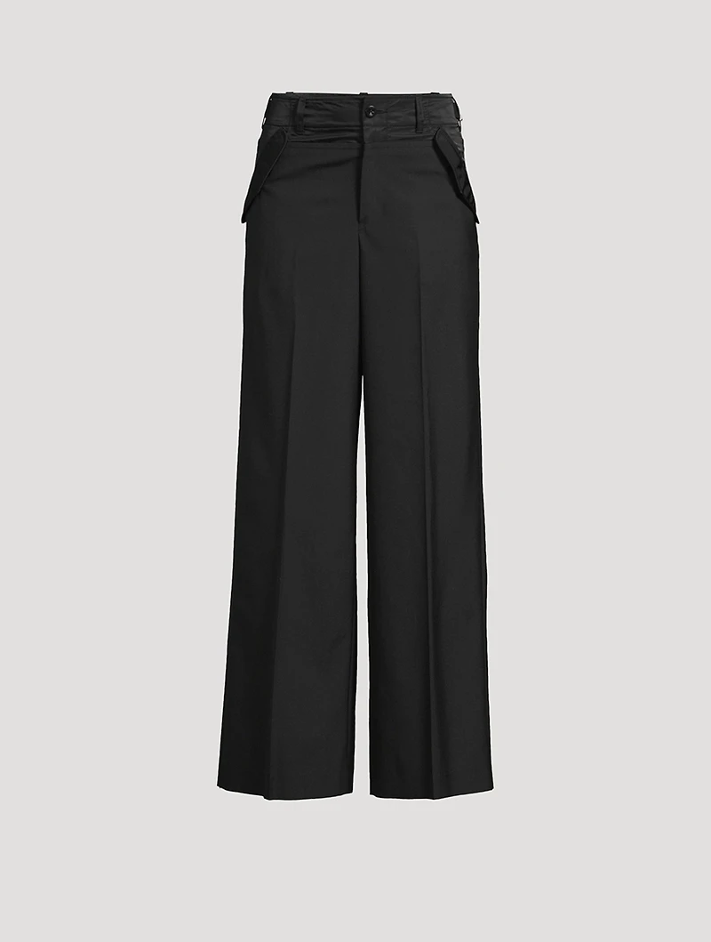 Wide-Leg Trousers