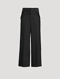 Wide-Leg Trousers