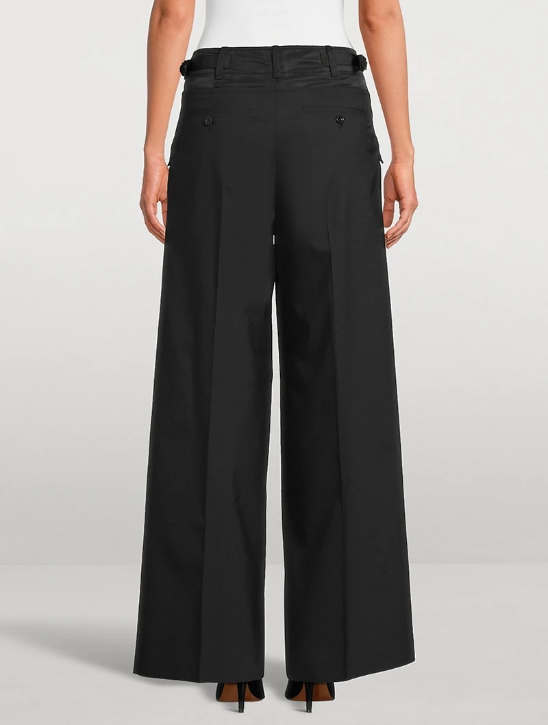 Wide-Leg Trousers