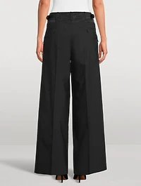 Wide-Leg Trousers