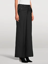 Wide-Leg Trousers