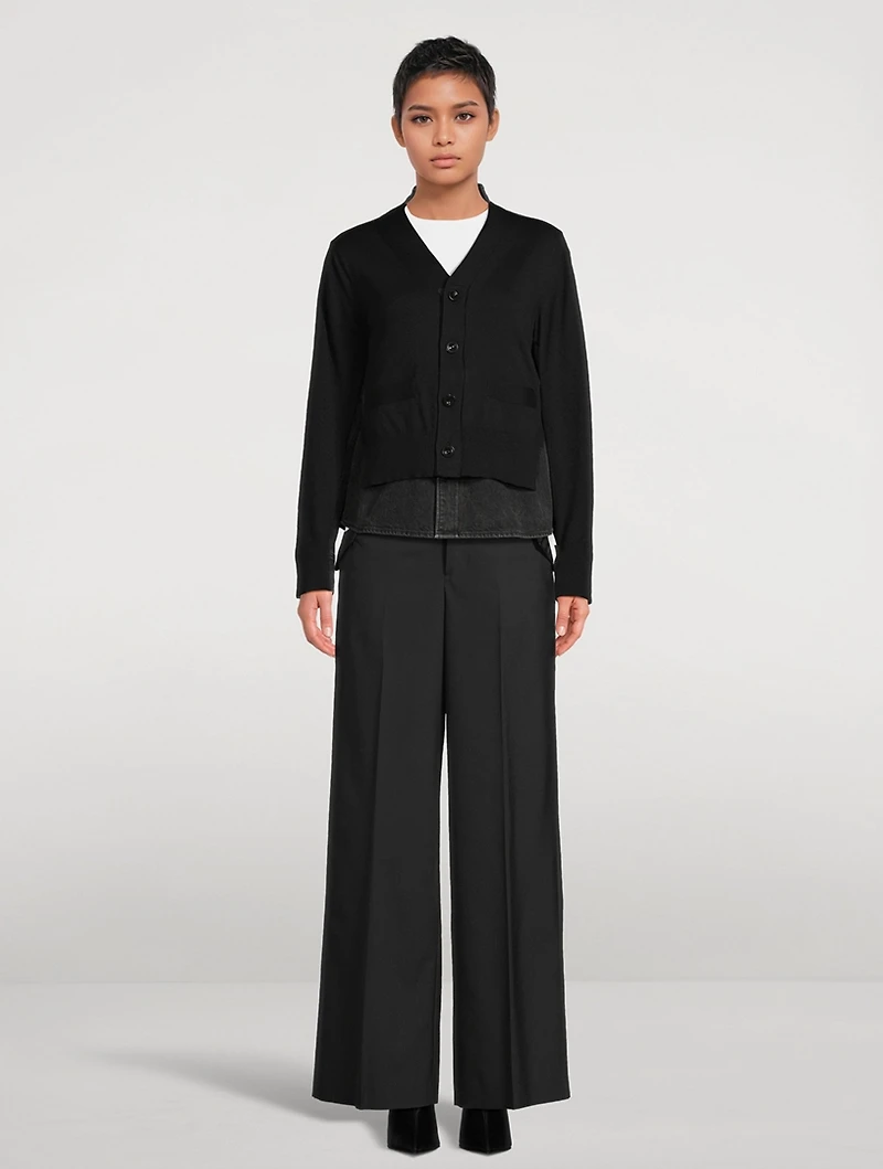Wide-Leg Trousers