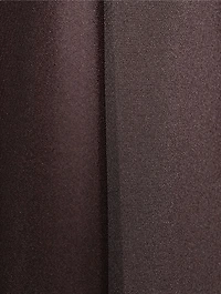 Tie-Neck Satin Shirt Dress