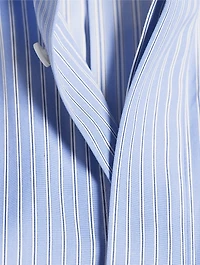 Layered Shirt Mixed Stripe Print