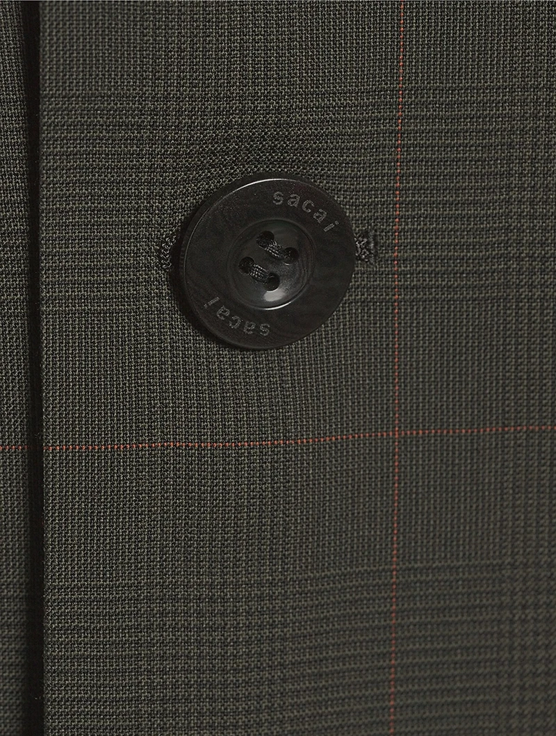 Double-Breasted Wool Blazer