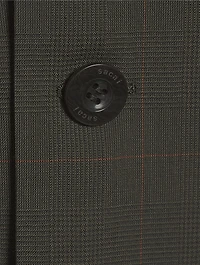 Double-Breasted Wool Blazer