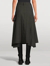 Cargo Midi Skirt