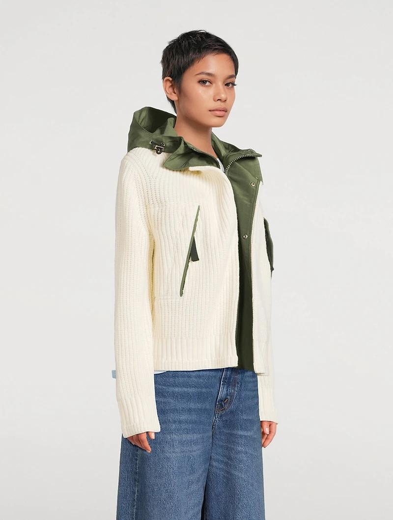 Layered Cardigan