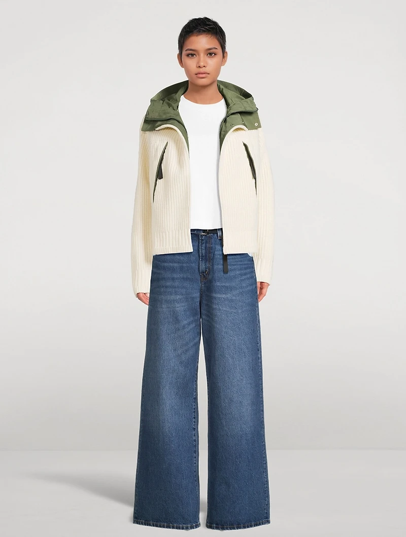 Layered Cardigan