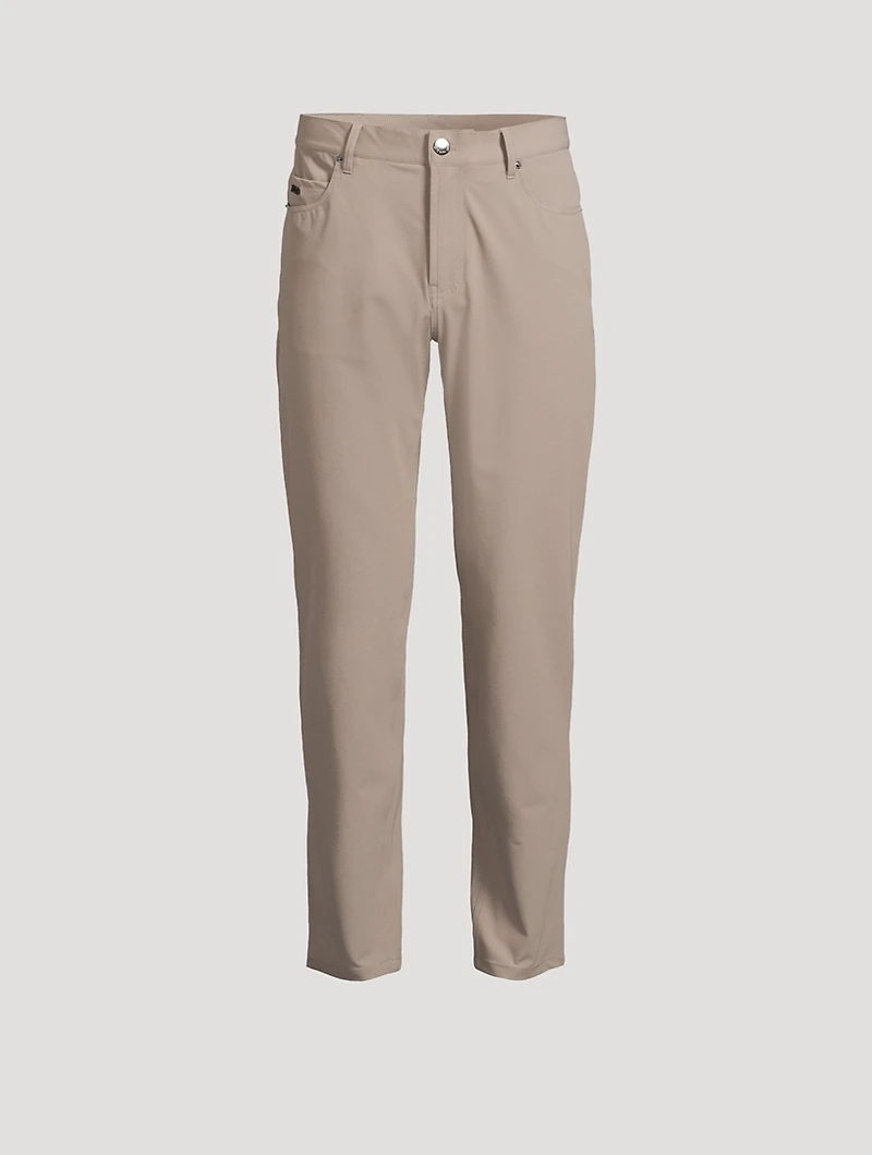 Tech Stretch Slim Straight Pants