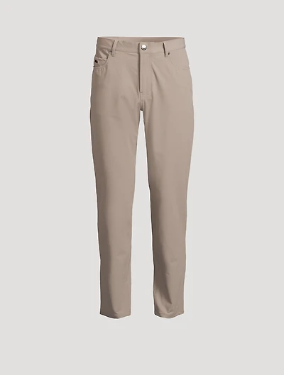 Tech Stretch Slim Straight Pants