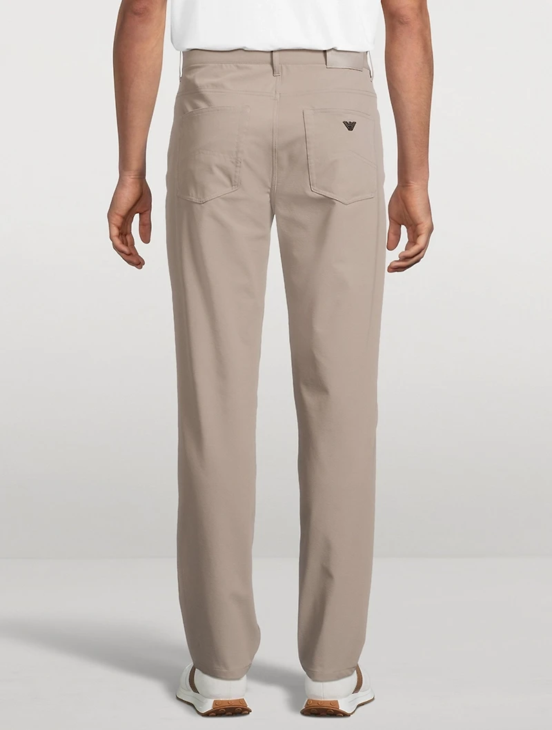 Tech Stretch Slim Straight Pants