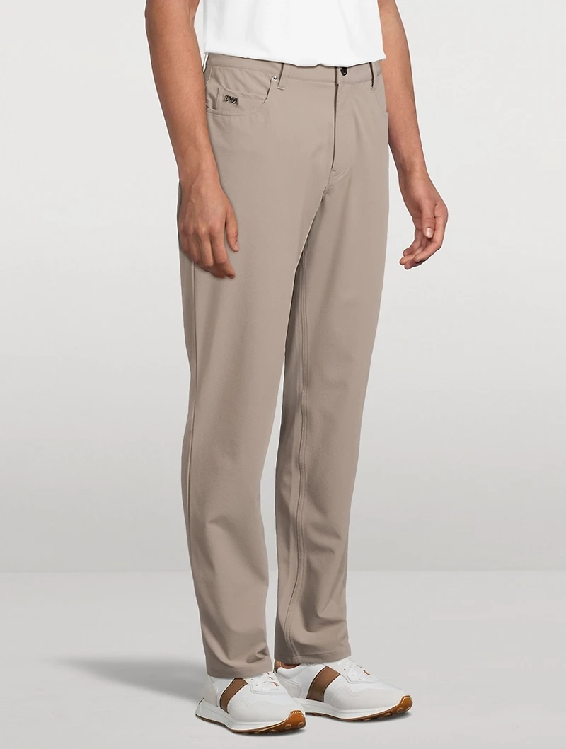 Tech Stretch Slim Straight Pants
