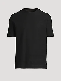 Jacquard Jersey T-Shirt