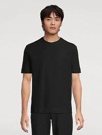 Jacquard Jersey T-Shirt
