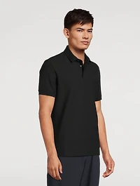 Jacquard Jersey Polo Shirt
