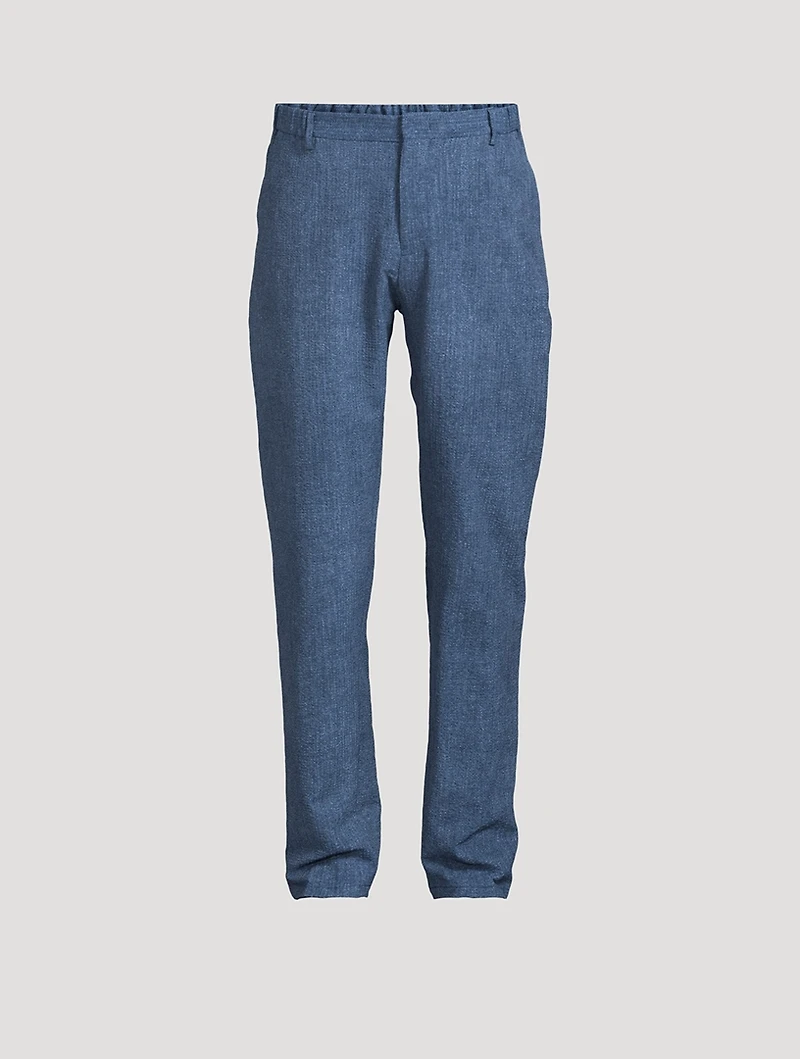 Denim Chino Pants