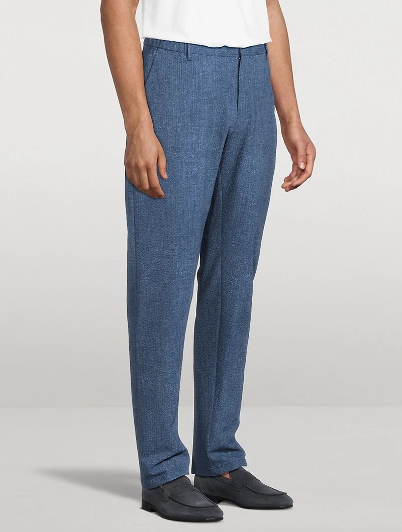 Denim Chino Pants