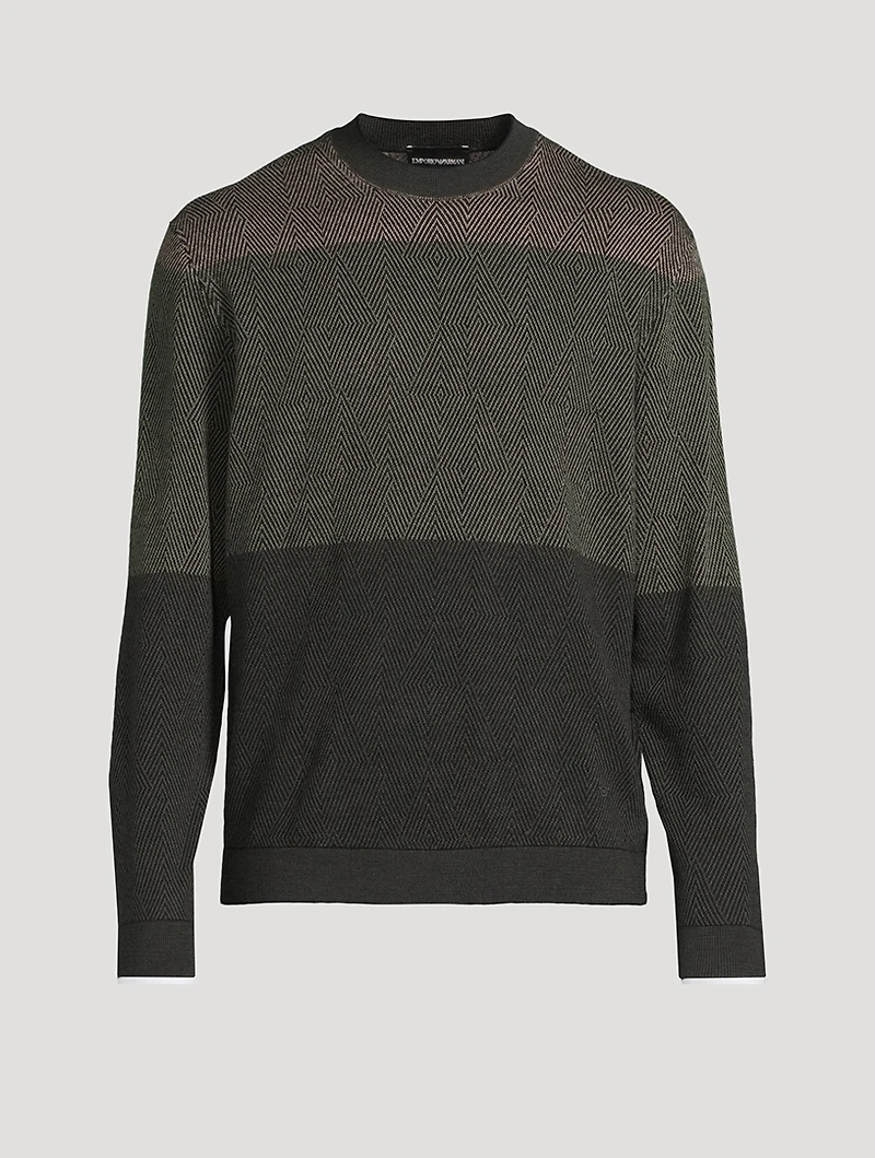 Wool Jacquard Sweater