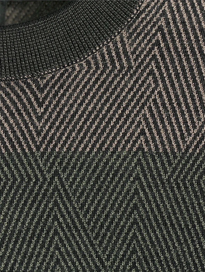 Wool Jacquard Sweater
