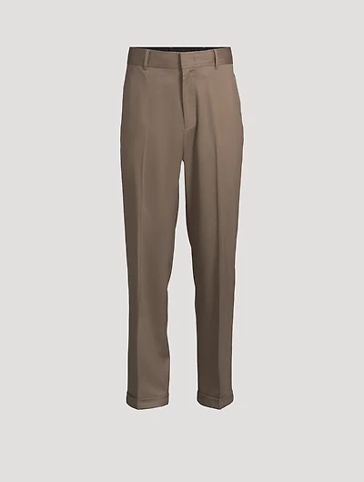 Wool Stretch Twill Pants