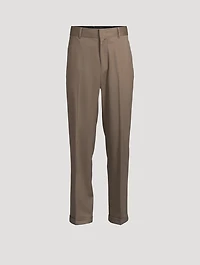 Wool Stretch Twill Pants