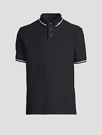 Piqué Polo With Eagle Embroidery