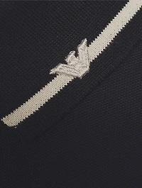 Piqué Polo With Eagle Embroidery