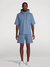 Jacquard Jersey Bermuda Shorts