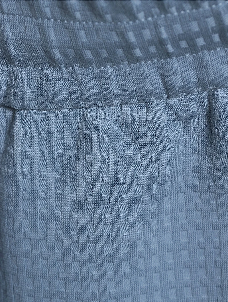 Jacquard Jersey Bermuda Shorts
