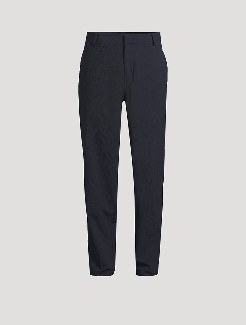 Nylon Seersucker Chino Pants