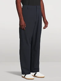 Nylon Seersucker Chino Pants