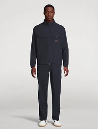 Nylon Seersucker Chino Pants