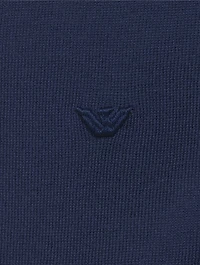 Wool-Blend Short-Sleeve Polo Shirt