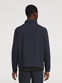 Nylon Seersucker Blouson Jacket