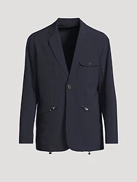 Nylon Seersucker Jacket