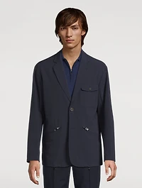 Nylon Seersucker Jacket