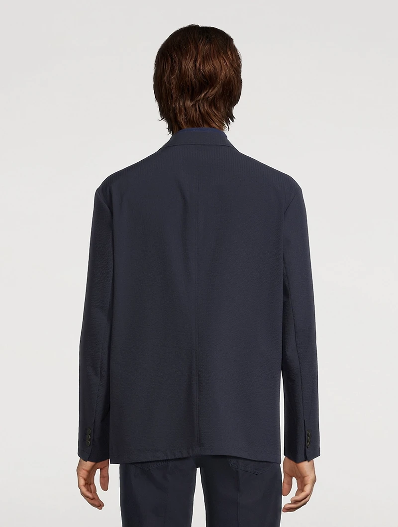 Nylon Seersucker Jacket
