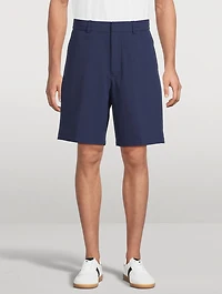 Nylon Seersucker Chino Bermuda Shorts