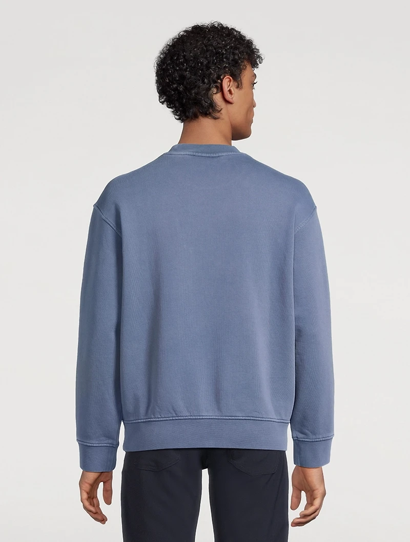 Cotton Crewneck Sweatshirt