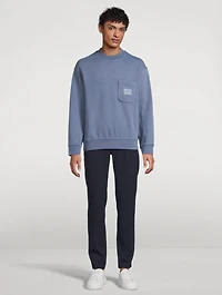 Cotton Crewneck Sweatshirt