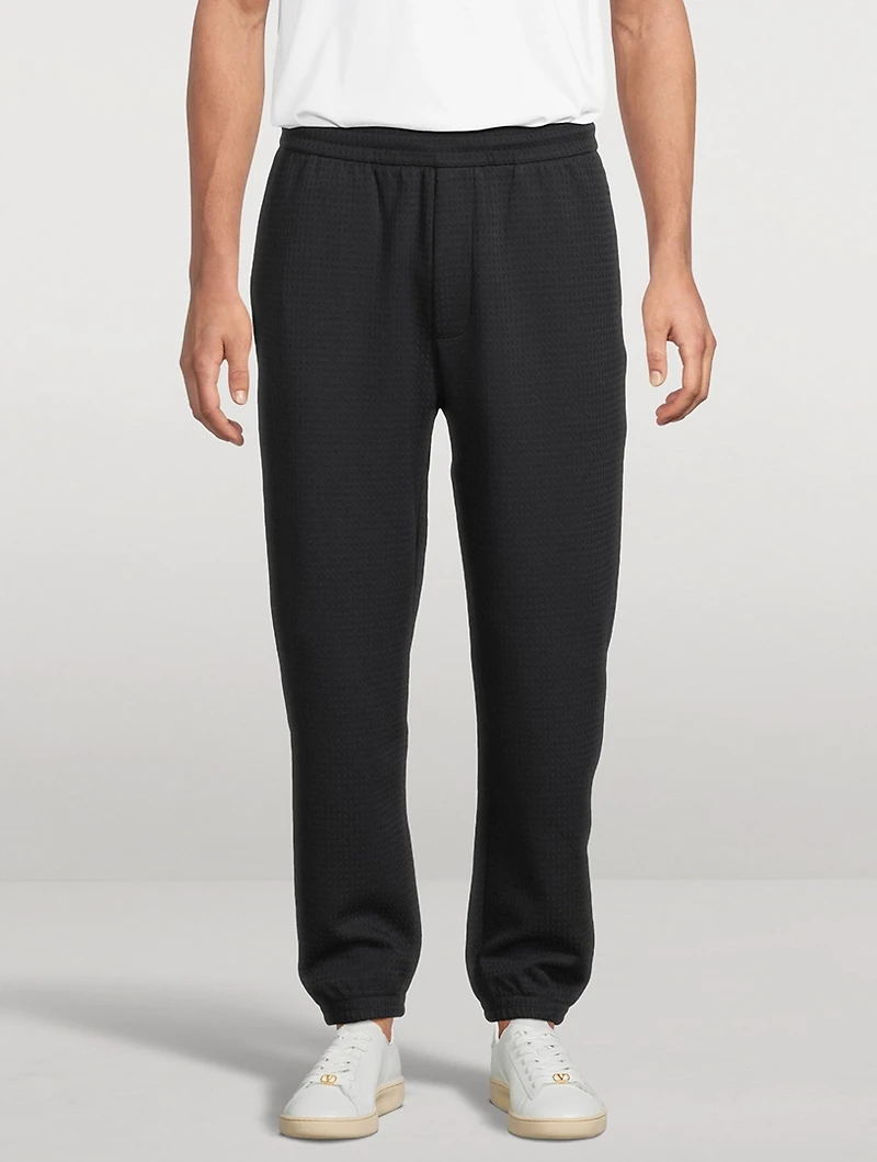 Jacquard Jersey Pants